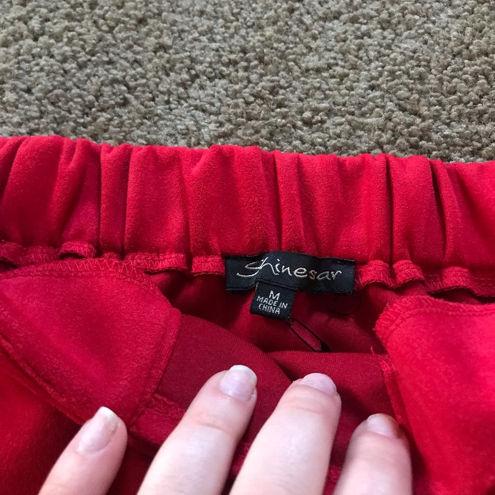Red mini skirt from Windsor